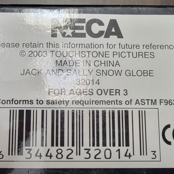 NECA The Nightmare Before Christmas - Jack and Sally Dancing Snow - Picture 8 of 8